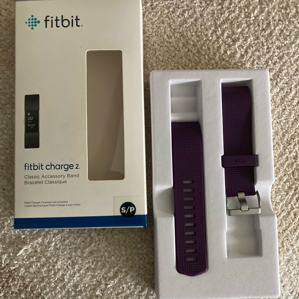 New Fitbit Charge 2 Fitness Tracker Replacement Strap, S/P
